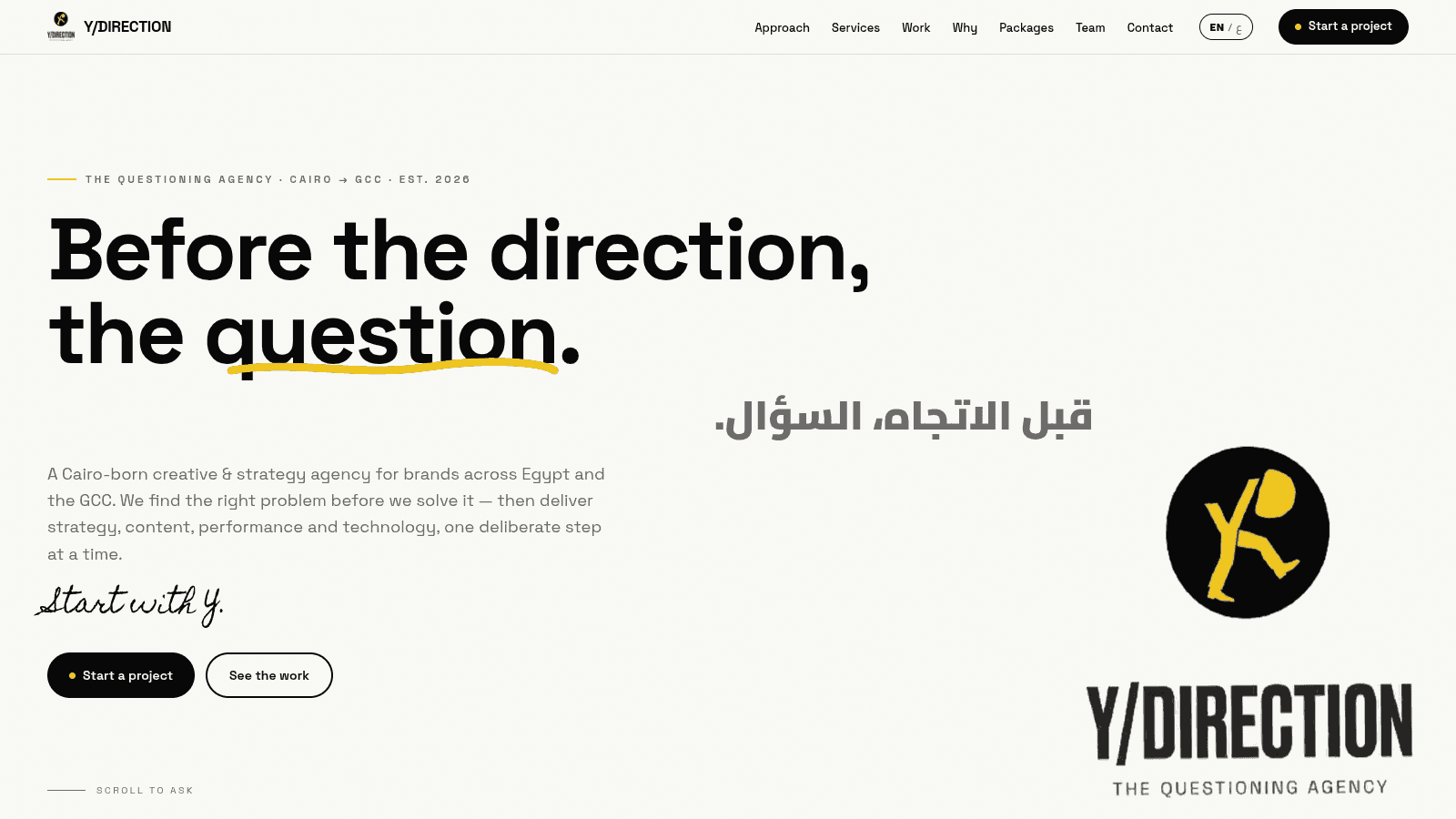 Y/DIRECTION — product screenshot